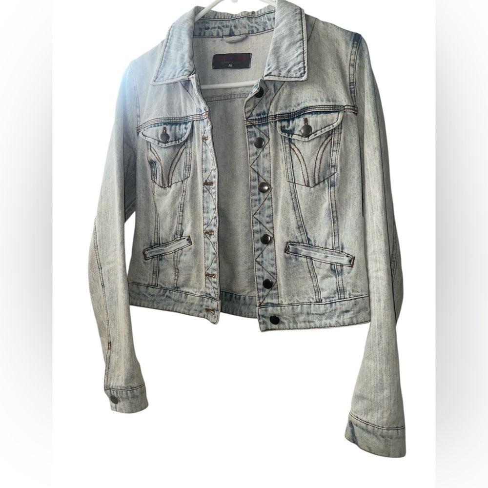 Paper Doll Light Blue Denim Jacket